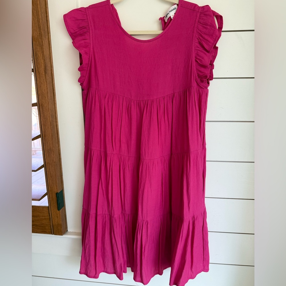 Pink Ruffled Dress